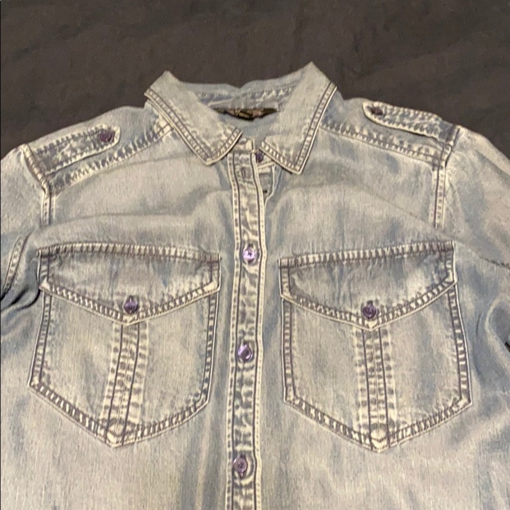 Express button down shirt ..... - Picture 4 of 5